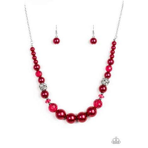 The Wedding Party | Paparazzi Red Necklace - BlingbyAshleyNicole